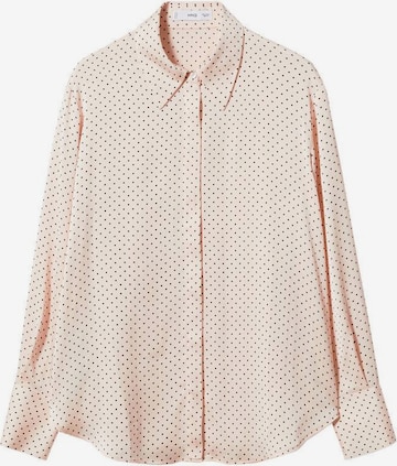 MANGO Blouse 'Ideale' in Pink: front