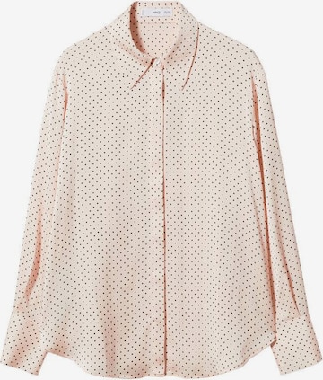 MANGO Blouse 'Ideale' in Roze: voorkant