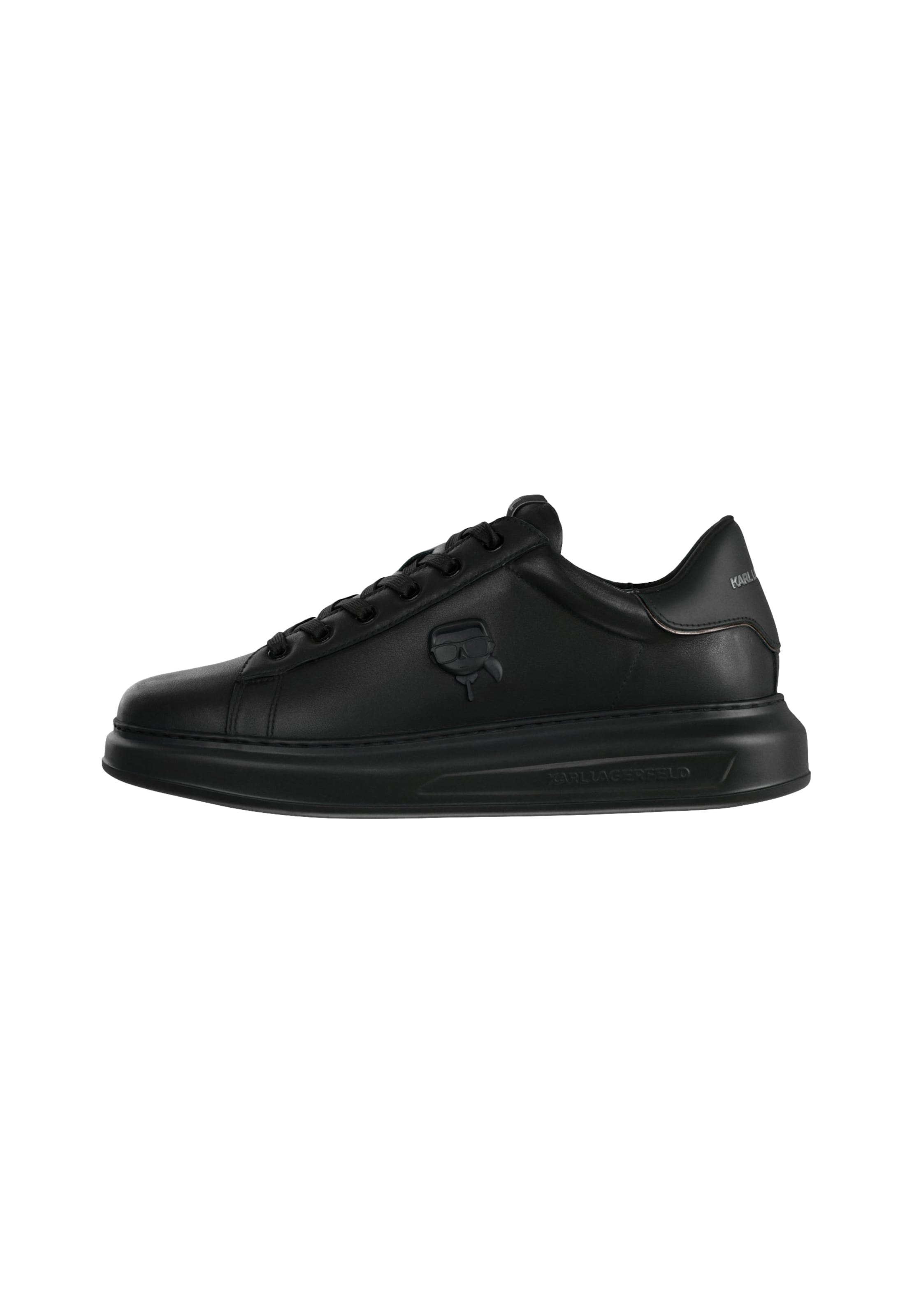 Karl Lagerfeld Sneaker in Schwarz: Vorderseite