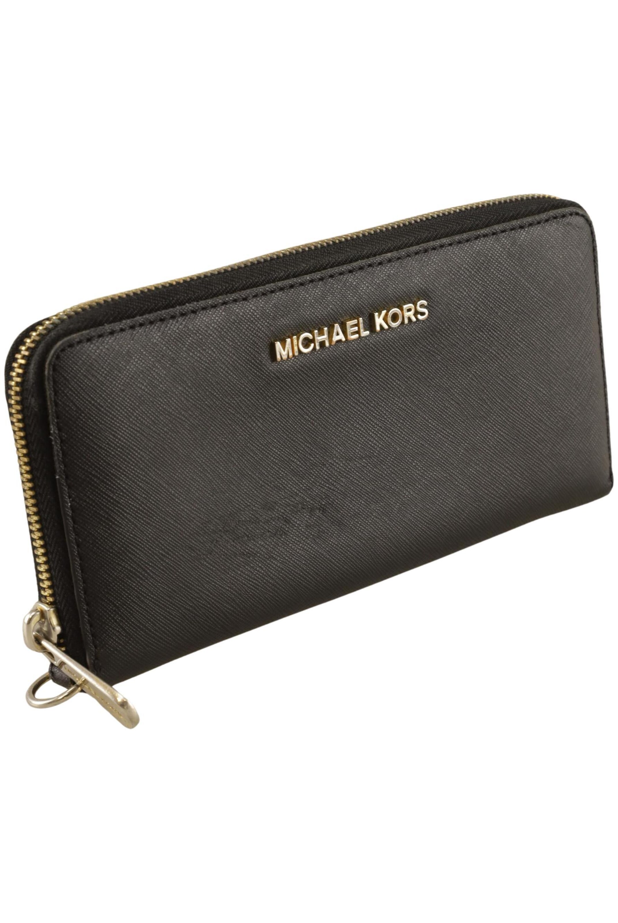 MICHAEL Michael Kors Small Leather Goods in One size in Black: front