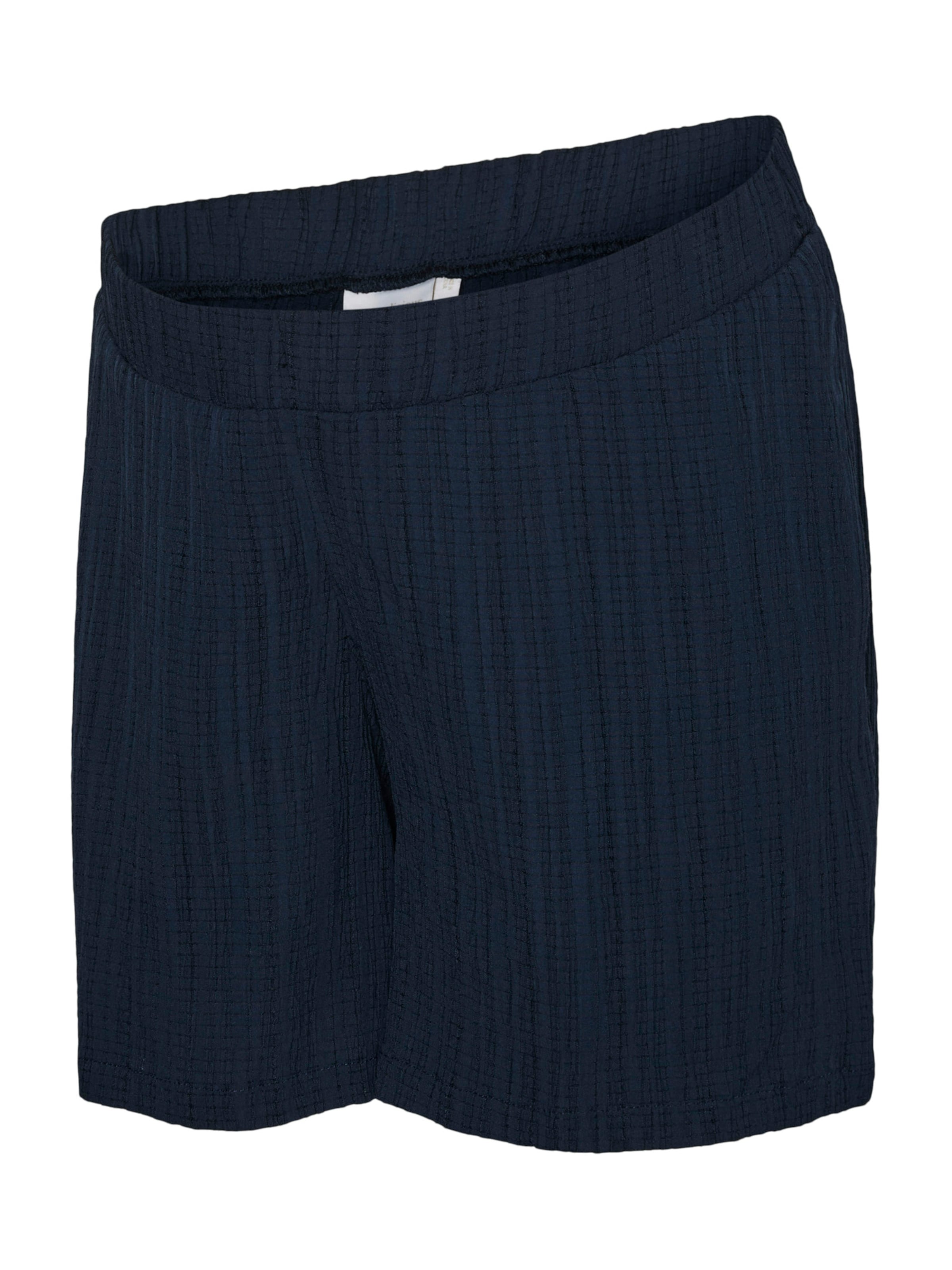 Regular Pantalon 'MLRosana' MAMALICIOUS en bleu : devant