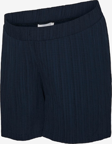 MAMALICIOUS Regular Housut 'MLRosana' värissä sininen: etupuoli