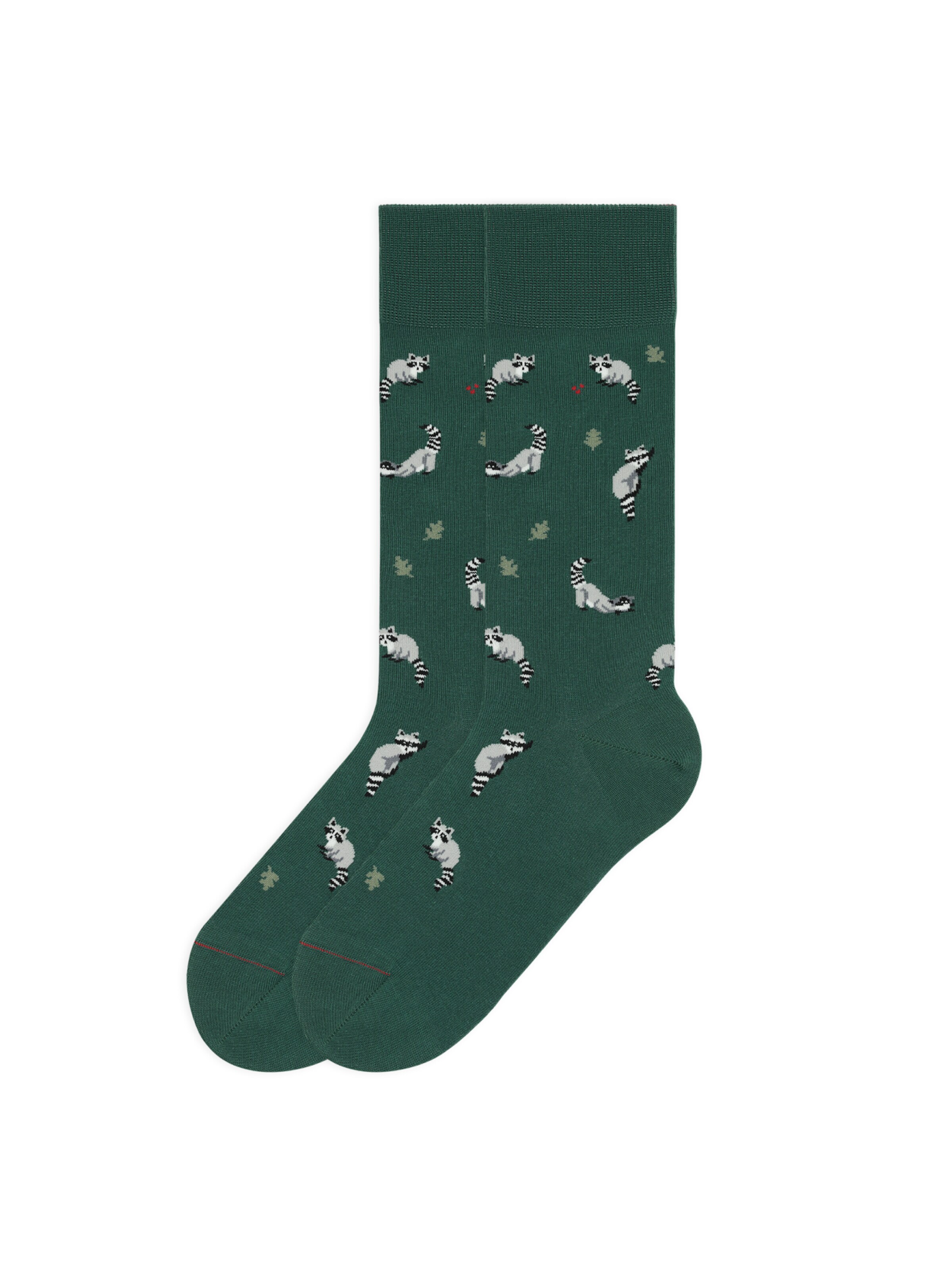 Von Jungfeld Socks 'SEASONAL ICONS' in Green: front