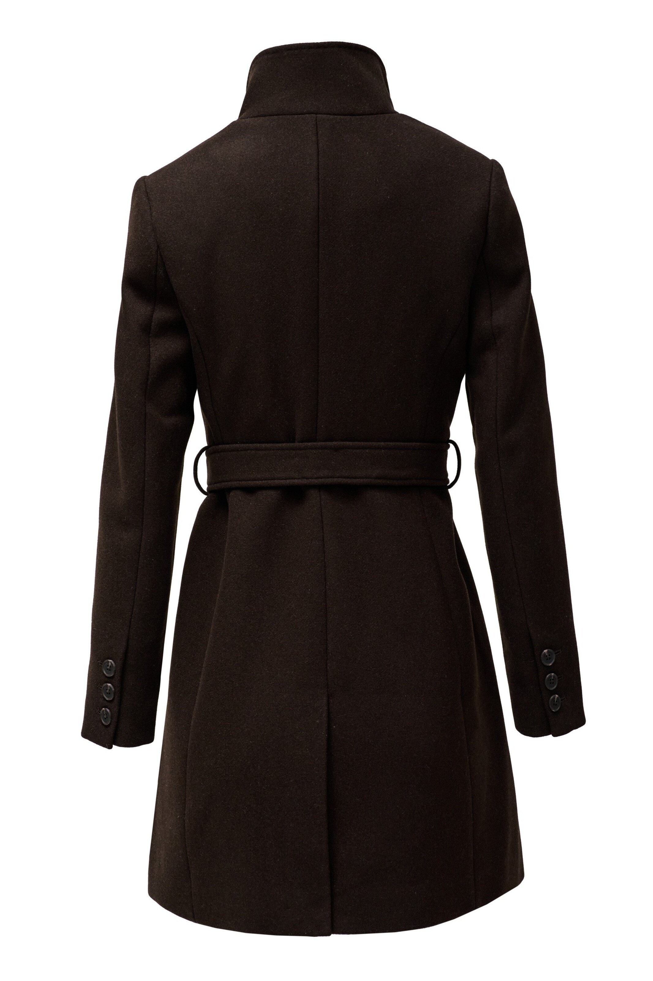 Salsa Jeans Between-Seasons Coat 'Grace' in Brown