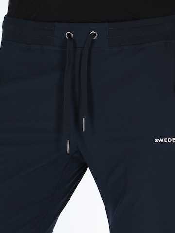 Regular Pantalon de sport SWEDEMOUNT en bleu