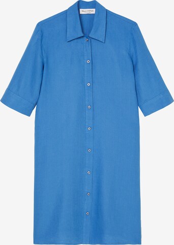 Marc O'Polo Shirt Dress in Blue: front