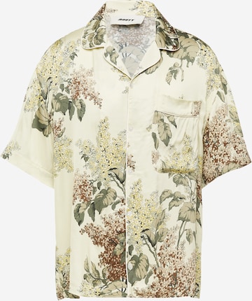 MOUTY Button Up Shirt in Beige: front