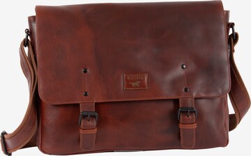 MUSTANG Crossbody Bag in Brown: front