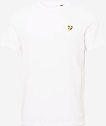 Lyle & Scott Μπλουζάκι σε λευκό: μπροστά