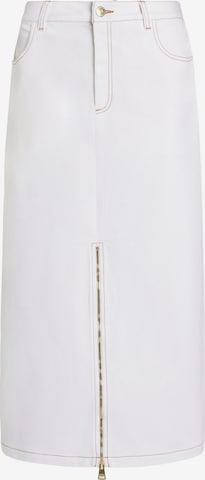 Barbour International - Saia 'Kyla' em branco: frente