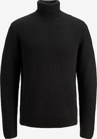 JACK & JONES Sweater 'JJ' in Black: front