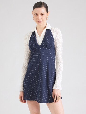 Abito estivo di HOLLISTER in blu: frontale