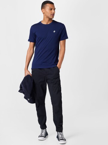 Superdry Sportshirt in Blau