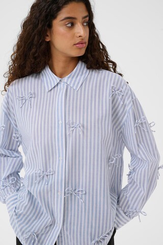 SOAKED IN LUXURY Bluse 'Joa' i hvid