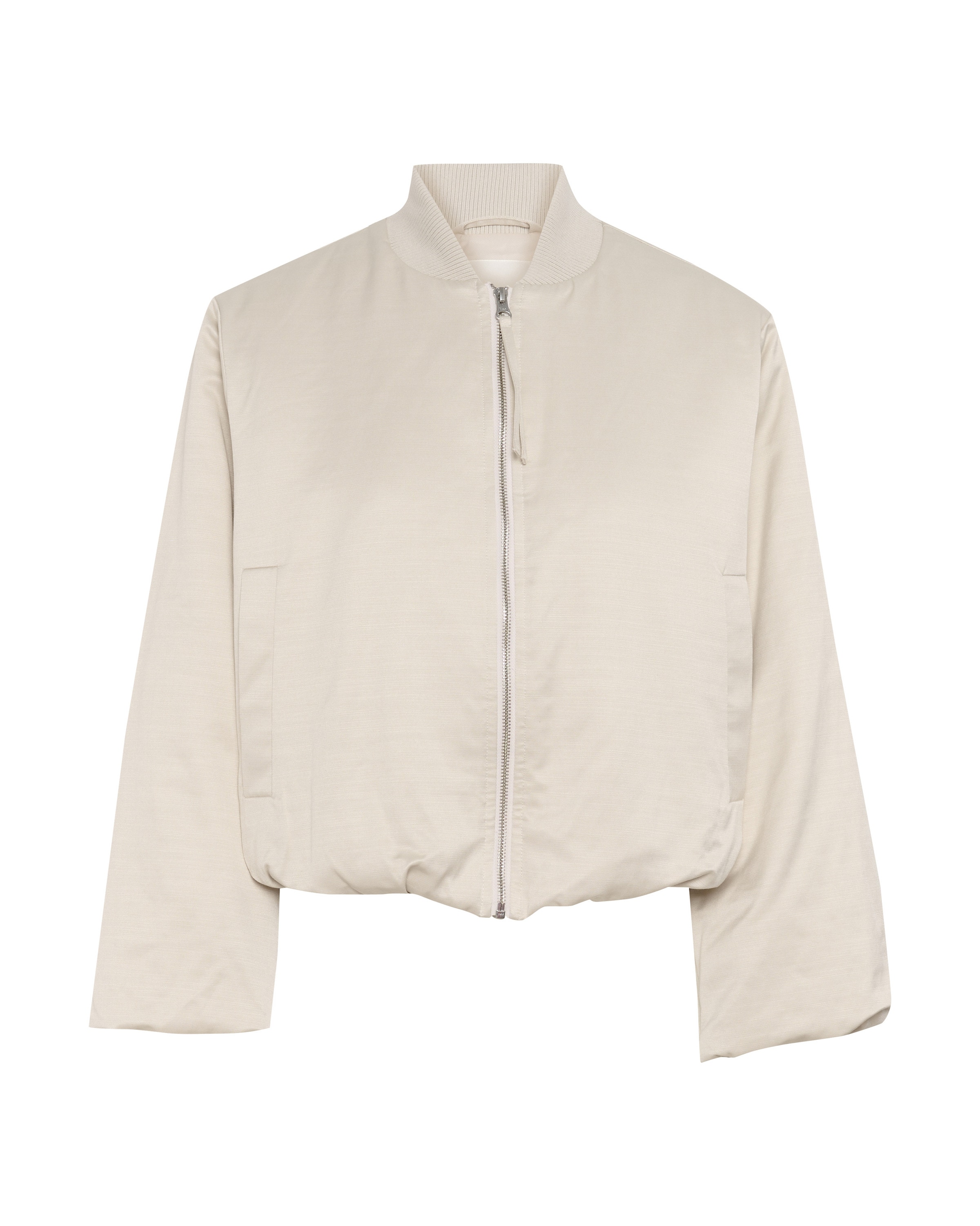 SOAKED IN LUXURY Overgangsjakke &#x27;Kalea&#x27; i hvid: forside