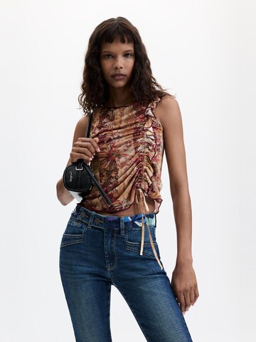 Desigual Разкроени Дънки в синьо