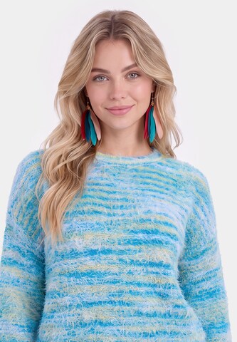Pull-over IZIA en mélange de couleurs