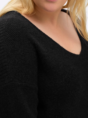 SHEEGO Pullover in Schwarz