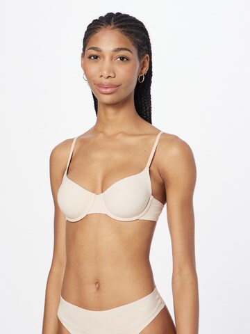 ETAM T-shirt Bra in White: front