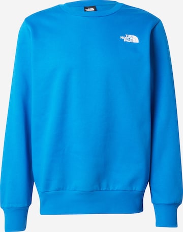 Sweat-shirt 'SIMPLE DOME' THE NORTH FACE en bleu : devant