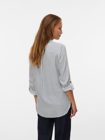 balts VERO MODA Blūze 'VMBUMPY'