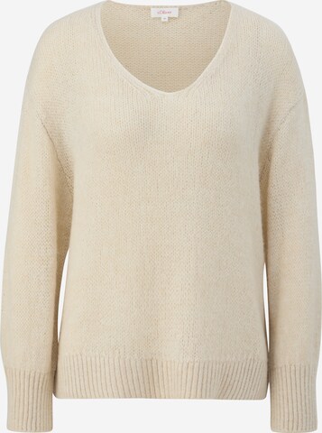 Pull-over s.Oliver en beige : devant