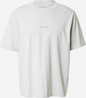 T-Shirt Abercrombie & Fitch en gris : devant