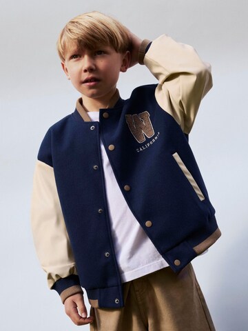 NAME IT - Chaqueta de entretiempo 'NKMMikado' en azul: frente