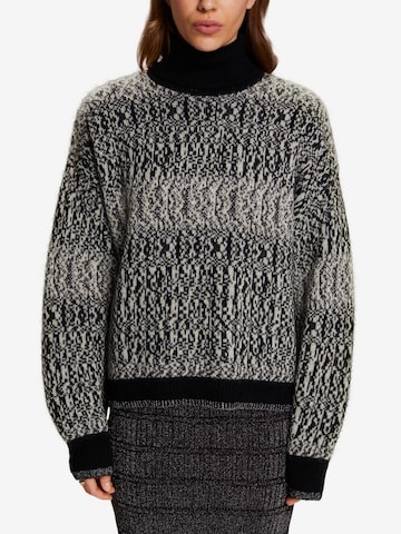 ESPRIT Sweater in Black: front