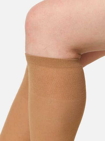 Chaussettes montantes Nur Die en bronze