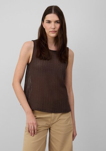 s.Oliver Knitted top in Brown: front