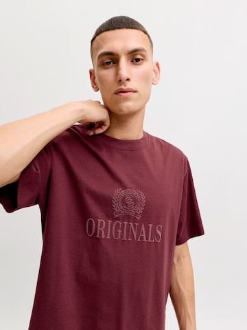 JACK & JONES Тениска 'JORFREDERIKSBERG' в лилав