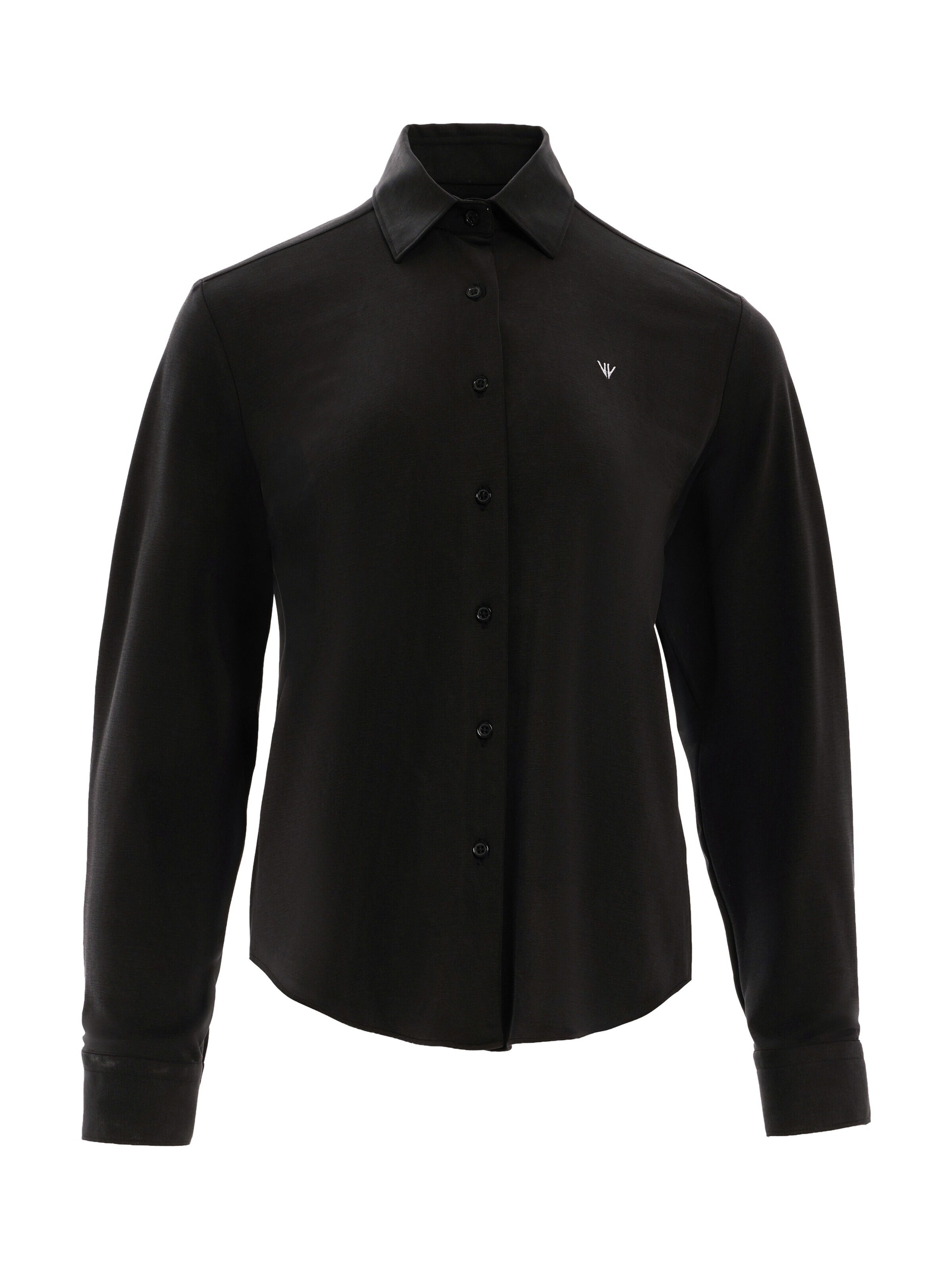 Camicia da donna 'Cosima' di NOWIHT in nero: frontale