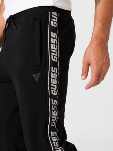 GUESS Tapered Pants in Black