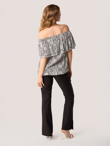 Quiosque Bluse '2UB001' in Schwarz