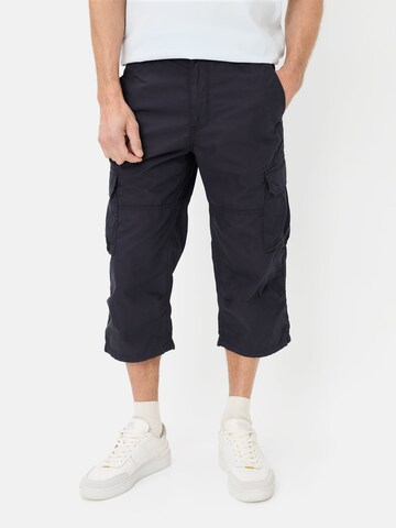 CAMEL ACTIVE Regular Cargo Pants in Blue: front