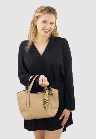 HARPA Handbag 'SAGE' in Beige: front