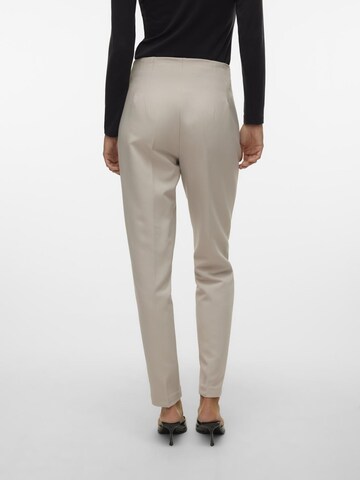 Regular Pantalon à plis VERO MODA en argent