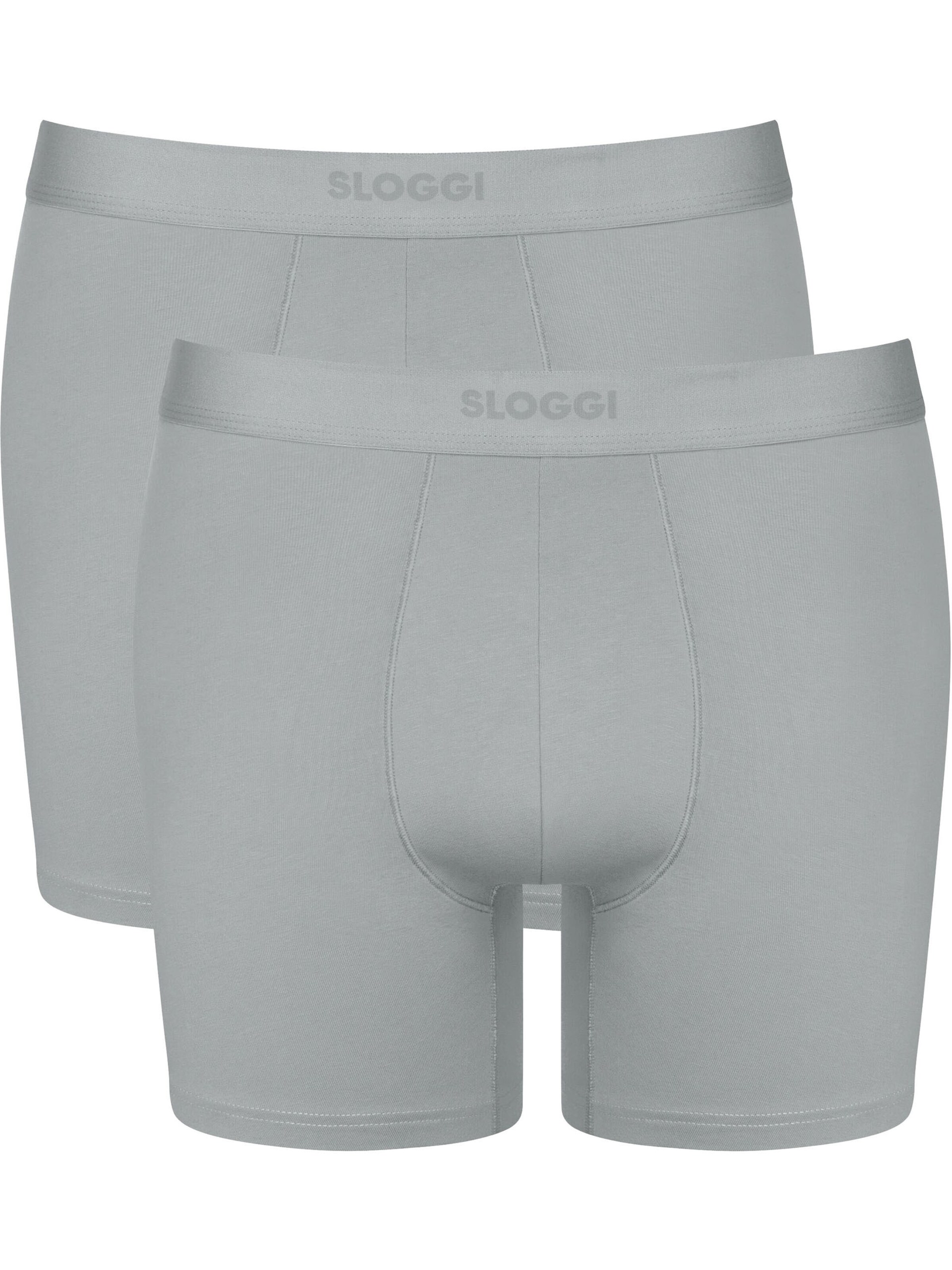 SLOGGI Retro Pants ' EVER Ease Short ' in Grau: Vorderseite
