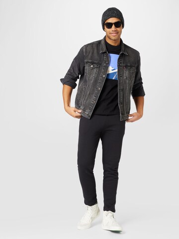 WESTMARK LONDON T-Shirt 'WINTER PATH' in Schwarz