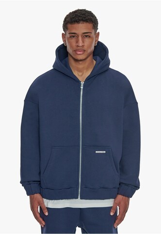 Dropsize Sweat jacket in Blue: front