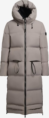 Cappotto invernale 'Aroma-YM' di khujo in grigio: frontale