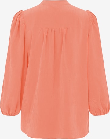 Camicia da donna 'Solstice' di mbym in arancione