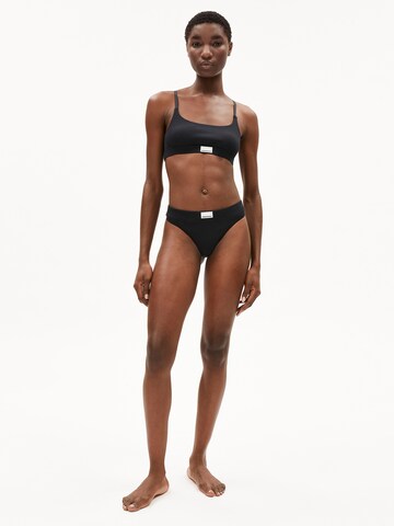 ARMEDANGELS Bralette Bra ' TOVAA RIB ' in Black