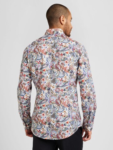 ETON Slim Fit Skjorte i hvid