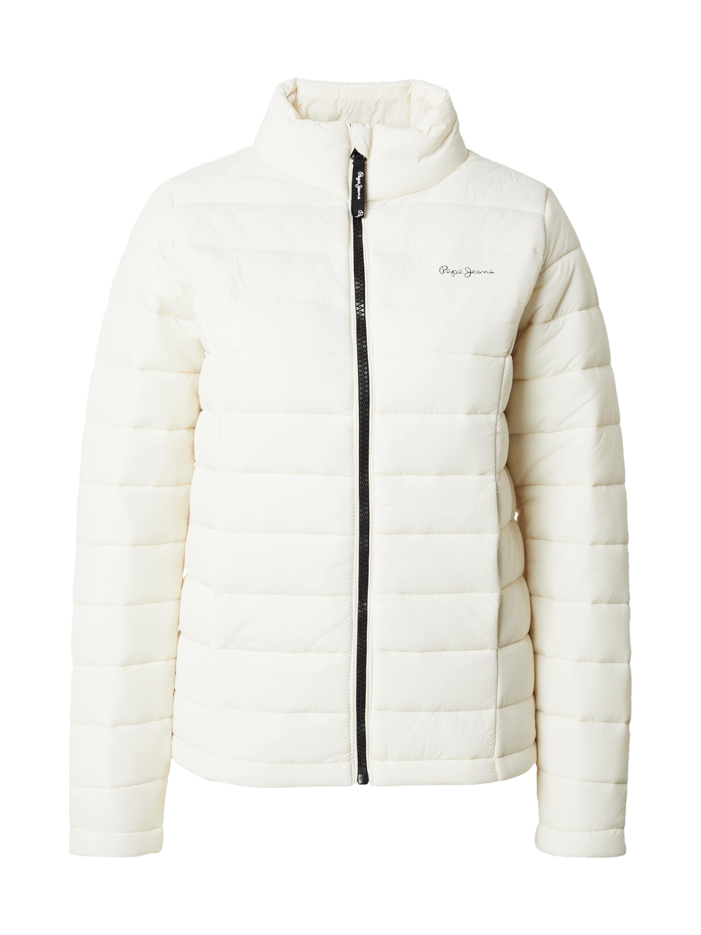 Pepe Jeans - Casaco meia-estação em branco: frente