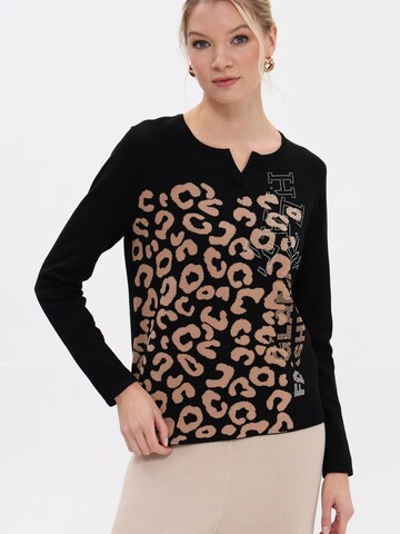 Passioni Sweater in Black: front