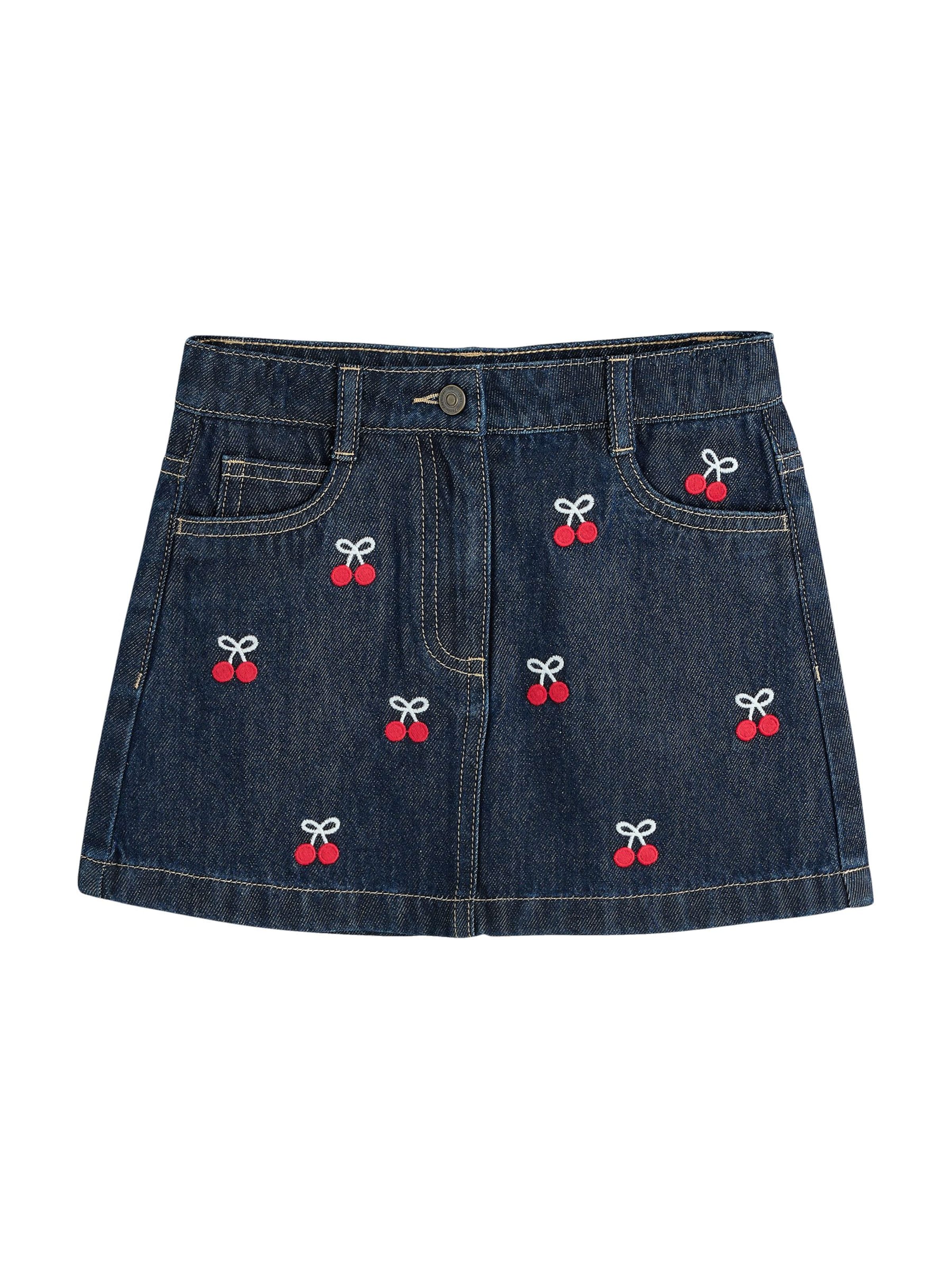 Next - Falda en azul: frente