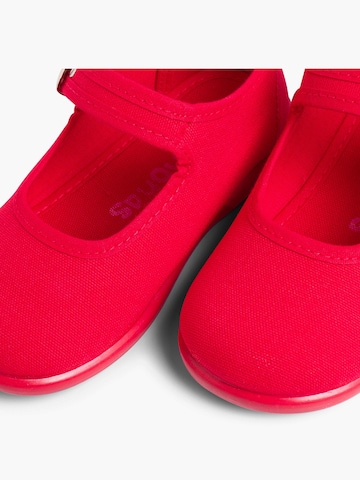 Ballerines Pisamonas en rouge