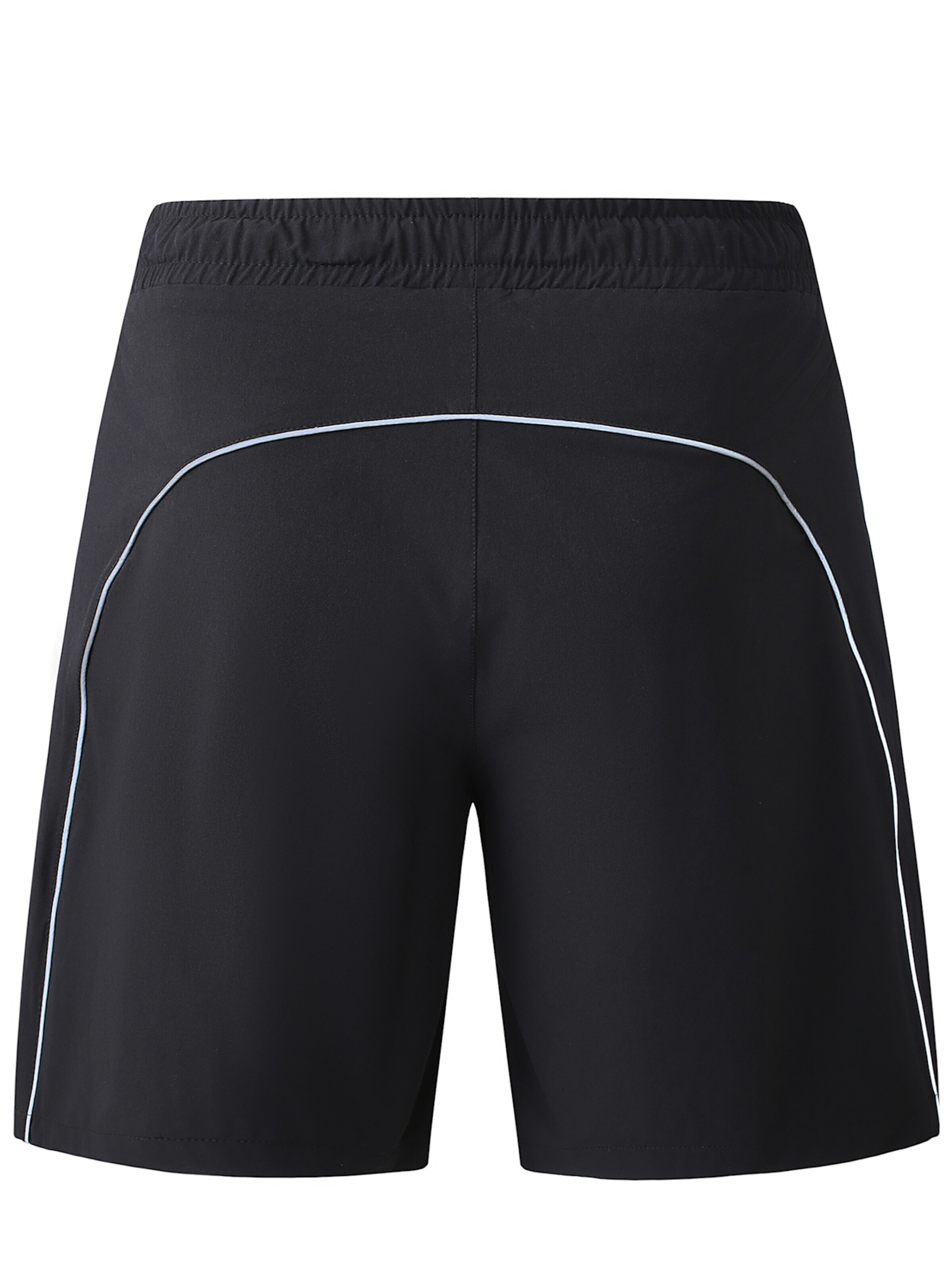 YOUTHUP Loose fit Workout Pants 'Leuchtfeuer' in Black